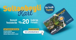 Başkan Tombaş, koltuğa oturur oturmaz “Sultanbeyli Kart” sözünü yerine getirdi