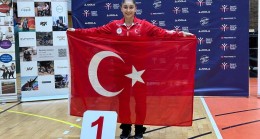 Özel sporcu Ebru Acer’den altın madalya