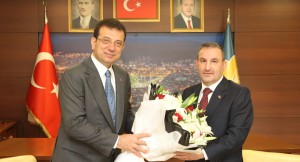 İBB Başkanı İmamoğlu, Sultanbeyli Belediye Başkanı Ali Tombaş’ı ziyaret etti