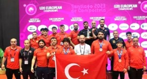 U20 Grekoromen Güreş Milli Takımı Avrupa Şampiyonu