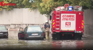 İstanbul sağanak yağmura teslim