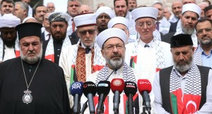 Diyanet İşleri Başkanı Erbaş ve diğer din adamlarından “Barışa Çağrı” açıklaması