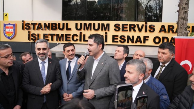 Murat Kurum: ‘İstanbul’da korsan servisçilik dönemi 31 Mart akşamı bitecek’