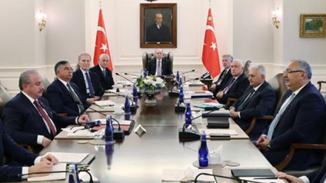 Cumhurbaşkanı Erdoğan, “AK Parti’nin Abileri” ile toplantı yaptı