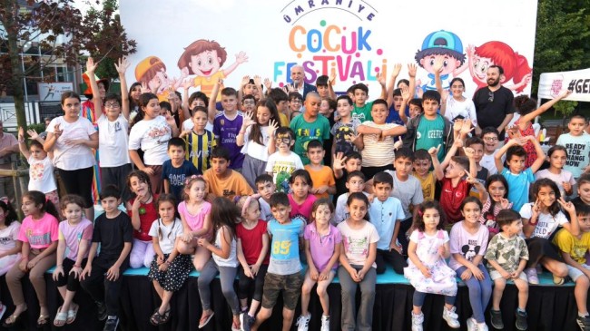 Ümraniye Çocuk Festivali’ne bir haftada 13 bin kişi katıldı