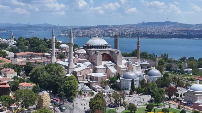 Ayasofya-i Kebir Cami-i Şerifi ibadete açılışının 4. yıl dönümünde