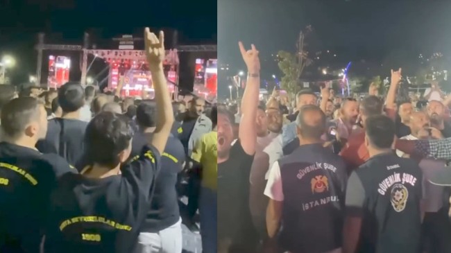 CHP’li Beykoz Belediyesi’nin konserinde terör sevici Suavi protesto edildi